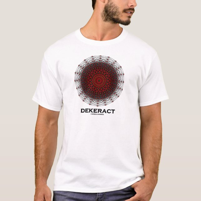 Camiseta Dekerat (10-Dimensional Hypercube) (Anverso)