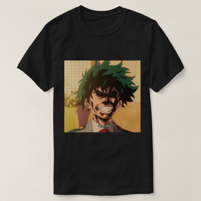 Camiseta Deku - Comer esto (Diseño del anverso)