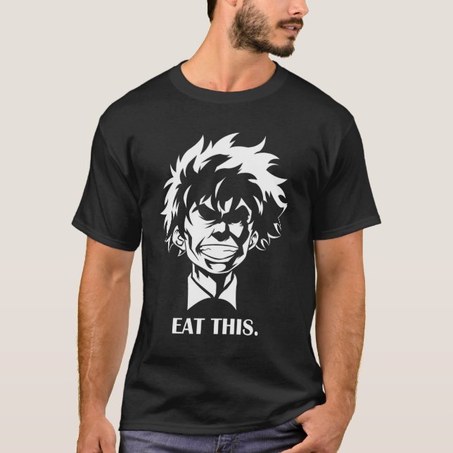 Camiseta Deku Comer Esto Esencial (Anverso)