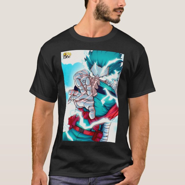 Camiseta Deku Eri vs Overhaul (Anverso)