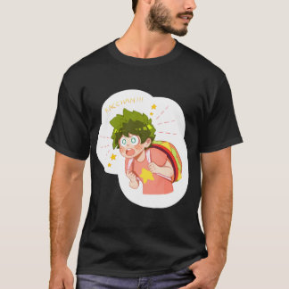 Camiseta Deku está emocionado de ver a Kacchan