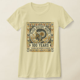 Camiseta del 100º Aniversario del Mes de la Histor