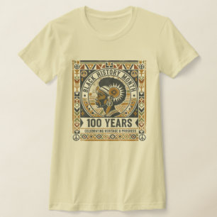 Camiseta del 100º Aniversario del Mes de la Histor
