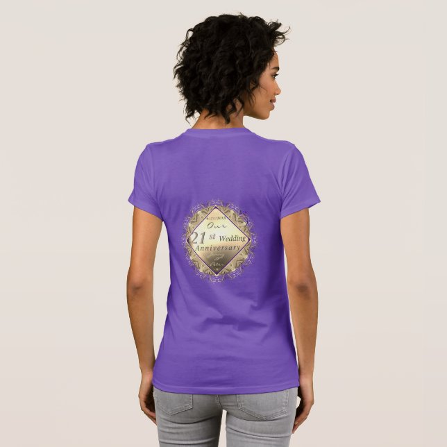Camiseta del 21° Aniversario del Boda de la Iolita (Reverso completo)