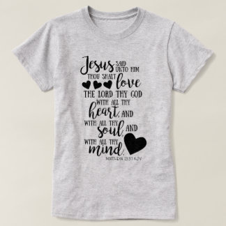 Camiseta del 22:37 de Matthew