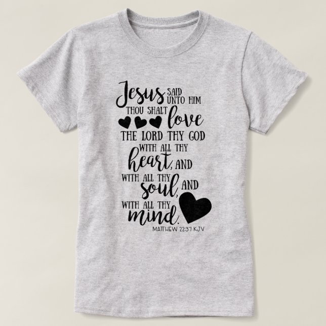 Camiseta del 22:37 de Matthew (Diseño del anverso)