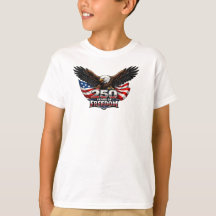 Camiseta del 250º Día de la Independencia para Niñ