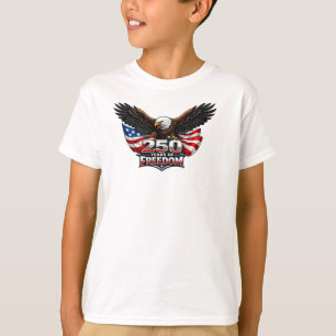 Camiseta del 250º Día de la Independencia para Niñ