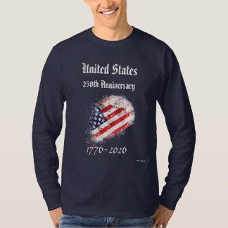 Camiseta del 250 aniversario de EE. UU.