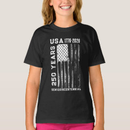 Camiseta del 250 aniversario USA 4 de julio