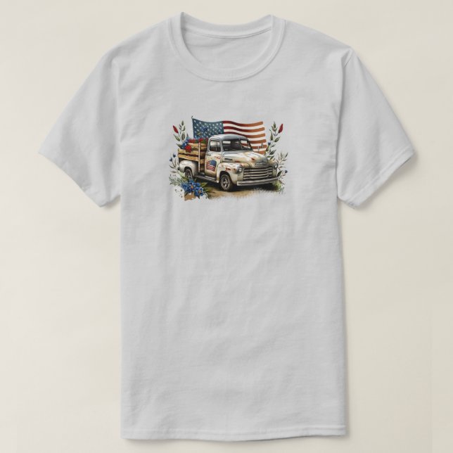 Camiseta del 4 de Julio (Diseño del anverso)