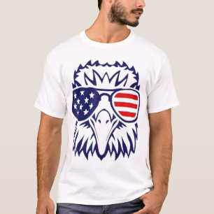 Camiseta del 4 de julio águila americana - Día de