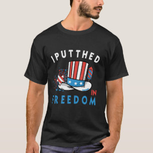Camiseta del 4 de Julio Yo Pongo La D En Libertad
