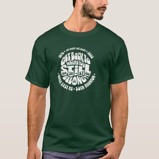 Camiseta del 50º Reencuentro (Anverso)