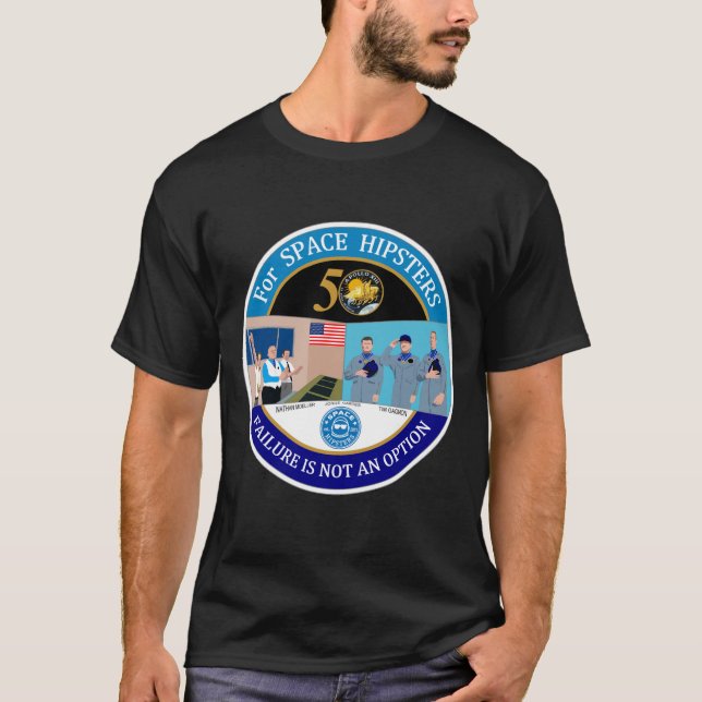 Camiseta del 50 aniversario del Apolo 13 (Anverso)