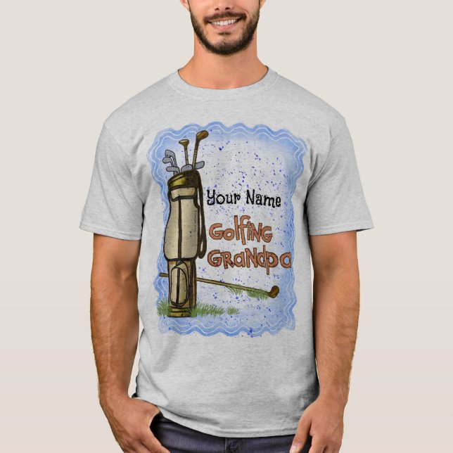 Camiseta del abuelo de golf (Anverso)