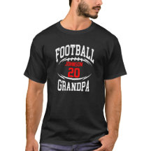 Camiseta del abuelo del fútbol personalizado