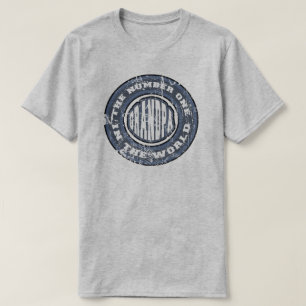 Camiseta del abuelo del número 1 apenada