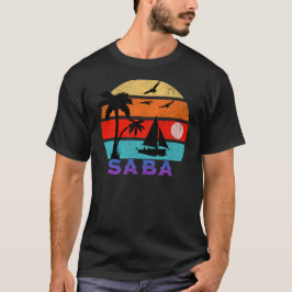 Camiseta del abuelo del océano Saba Retro