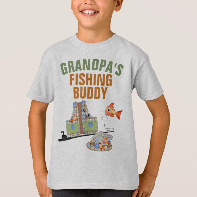 Camiseta del abuelo - niños Hanes TAGLESS® (Anverso)