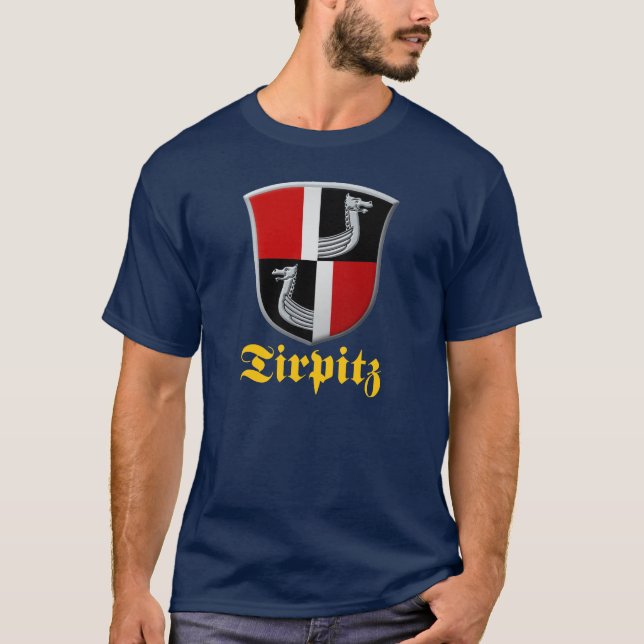 Camiseta del acorazado Tirpitz (Anverso)
