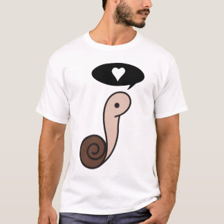Camiseta del Adorability del caracol
