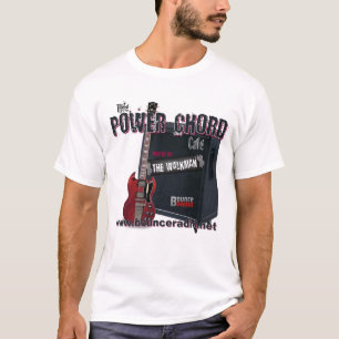 Camiseta del adulto del café del acorde del poder