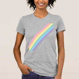 Camiseta del adulto del cielo y el arcoiris tormen