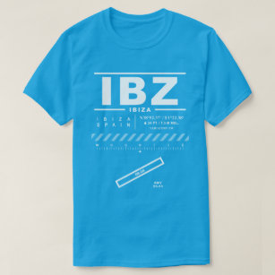Camiseta del aeropuerto IBZ de Ibiza