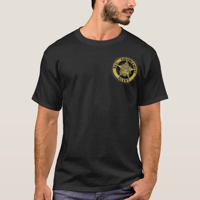 Camiseta del agente de aplicación de la fianza (Anverso)