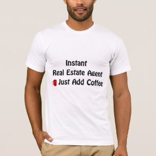 Camiseta del agente inmobiliario