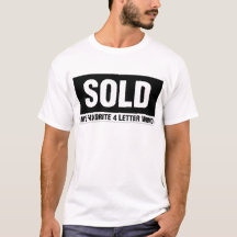 Camiseta del agente inmobiliario