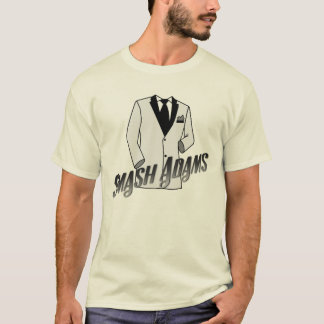 Camiseta del agente secreto de Adams del choque