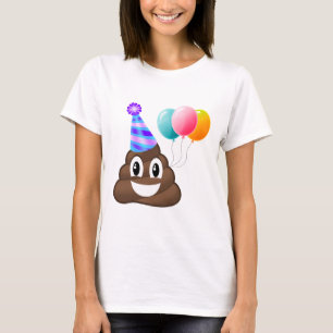 Camiseta del ajuste cómodo del impulso de la emoj