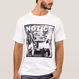 Camiseta del álbum del aviso