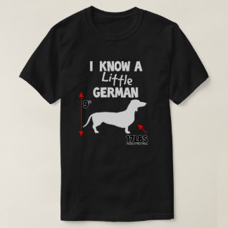 Camiseta del alemán del Dachshund