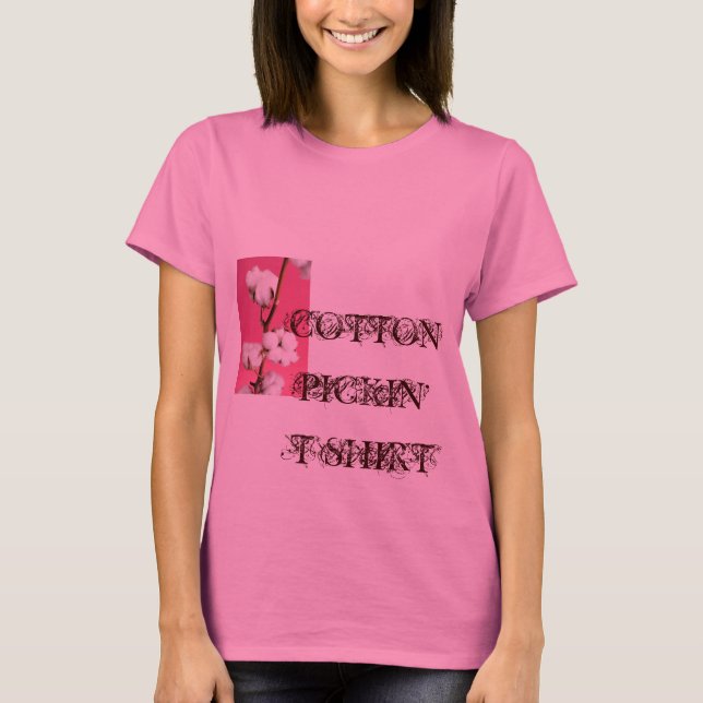 CAMISETA DEL ALGODÓN PICKIN (Anverso)