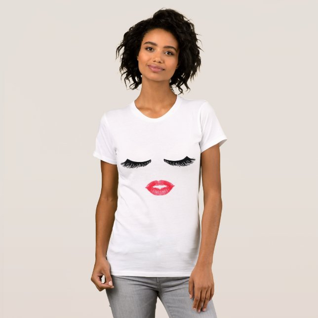 Camiseta del alza del latigazo (Anverso completo)