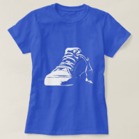 Camiseta del amante de la zapatilla de deporte