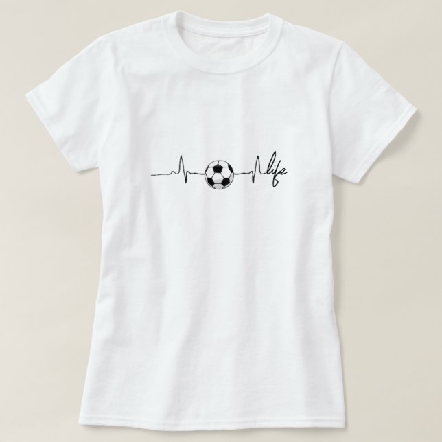 Camiseta del amante del fútbol (Diseño del anverso)