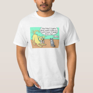 Camiseta del amante del gato del amante del perro