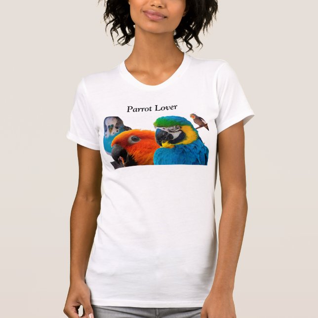 Camiseta del amante del loro (Anverso)
