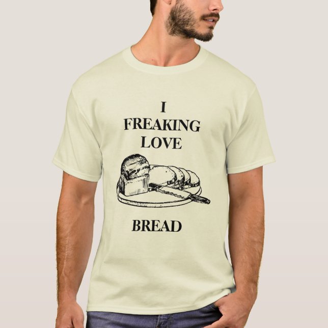 Camiseta del amante del pan (Anverso)
