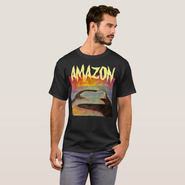 Camiseta del Amazonas Skatepark (Anverso completo)