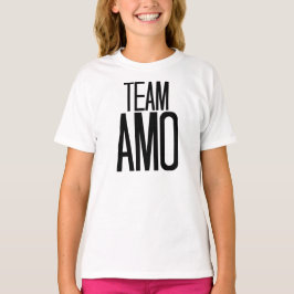 Camiseta del Amo del equipo en blanco
