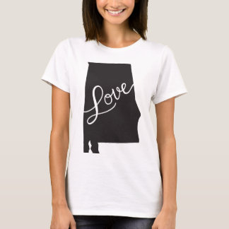 Camiseta del amor de Alabama