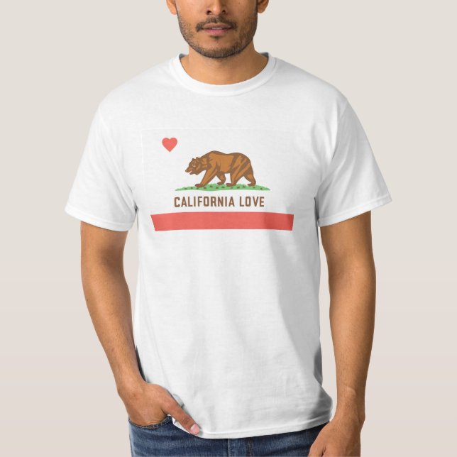 Camiseta del amor de California (Anverso)
