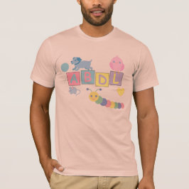 Camiseta del amor del bebé de AB/ABDL/Adult
