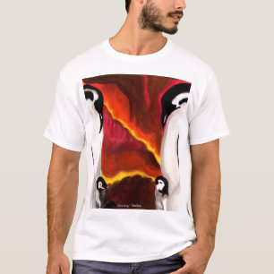 Camiseta del amor del pingüino