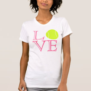 Camiseta del amor del tenis